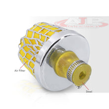 Load image into Gallery viewer, Universal Breather Filter (12MM Regular Style) Yellow