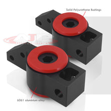 Load image into Gallery viewer, Volkswagen Jetta MK5 2006-2010 / Golf MK6 2010-2014 / Rabbit 2006-2009 Front Lower Control Arm Black with Red Polyurethane Bushings