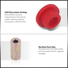Load image into Gallery viewer, Volkswagen Jetta MK5 MK6 2006-2014 / Golf 2006-2014 / Audi A3 2005-2012 / TT 2008-2014 Front Inner Control Arm Bushings Red