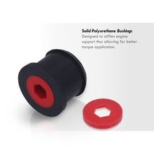 Load image into Gallery viewer, MINI Cooper 2002-2015 Front Lower (Rear Position) Polyurethane Wishbone Control Arm Bushing Black with Red Insert