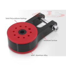 Load image into Gallery viewer, Ford Focus ST 2013-2018 / Focus RS 2016-2018 / Mazda Mazdaspeed 3 2007-2013 Rear Lower Engine Motor Mount Black with Red Polyurethane Bushing