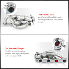 Load image into Gallery viewer, Ford F150 1997-2003 / F250 1997-1999 / Expedition 1997-2002 4.6L V8 Stainless Steel Shorty Exhaust Header