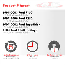 Load image into Gallery viewer, Ford F150 1997-2003 / F250 1997-1999 / Expedition 1997-2002 4.6L V8 Stainless Steel Shorty Exhaust Header