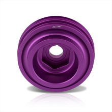 Load image into Gallery viewer, Acura Honda B-Series B16 B17 B18 B20 Underdrive Harmonic Balancer Crank Shaft Case Pulley Purple (B20 Requires Shorter Belt)