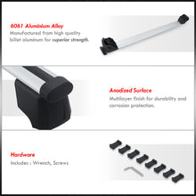 Load image into Gallery viewer, Audi Q5 2009-2016 Aluminum Crossbar Cargo Roof Rack