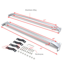 Load image into Gallery viewer, Nissan Pathfinder 2013-2020 Aluminum Crossbar Cargo Roof Rack Silver