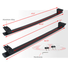 Load image into Gallery viewer, Jeep Grand Cherokee 2011-2021 / Grand Cherokee WK 2022 Aluminum Crossbar Cargo Roof Rack