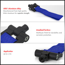 Load image into Gallery viewer, JDM Sport Universal M12 Tow Hook Strap Blue

