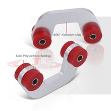 Load image into Gallery viewer, Subaru Impreza WRX STI 1997-2007 Rear Sway Bar End Links Silver with Red Polyurethane Bushings