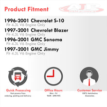 Load image into Gallery viewer, Chevrolet S10 1996-2001 / Blazer 1997-2001 / GMC Sonoma 1996-2001 / Jimmy 1997-2001 4.3L V6 Stainless Steel Shorty Exhaust Header