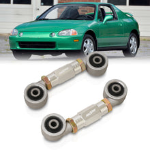 Load image into Gallery viewer, Acura Integra 1990-2001 / Honda Civic 1988-2000 / CRX 1988-1991 / Del Sol 1993-1997 Rear Control Toe Arms Kit Silver (Version 4)