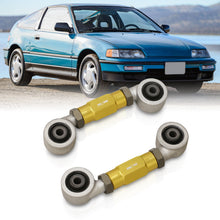 Load image into Gallery viewer, Acura Integra 1990-2001 / Honda Civic 1988-2000 / CRX 1988-1991 / Del Sol 1993-1997 Rear Control Toe Arms Kit Gold (Version 4)