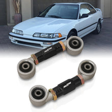 Load image into Gallery viewer, Acura Integra 1990-2001 / Honda Civic 1988-2000 / CRX 1988-1991 / Del Sol 1993-1997 Rear Control Toe Arms Kit Black (Version 4)