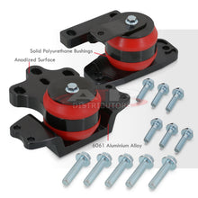 Load image into Gallery viewer, Volkswagen MK5 MK6 Jetta 2006-2014 / Golf 2006-2014 / Audi A3 2005-2013 / TT 2008-2014 Engine & Transmission Motor Mount Black with Red Polyurethane Bushing