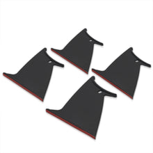 Load image into Gallery viewer, Subaru WRX STI 2015-2020 4-Piece Add On Trunk Spoiler Wing Stabilizer Support Black