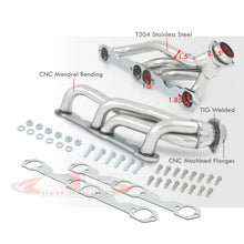 Load image into Gallery viewer, Chevrolet GMC C/K Series 305 5.0L 350 5.7L 1988-1997 Stainless Steel Shorty Exhaust Header