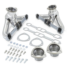 Load image into Gallery viewer, Chrysler Dodge Plymouth Mopar 383-440 Big Block BB V8 1959-1978 Stainless Steel Shorty Exhaust Header
