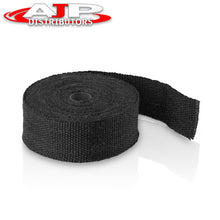 Load image into Gallery viewer, Universal for Car 2" 30FT Header Exhaust Heat Shield Insulated Wrap Tape Cover (Black) - Turbo Manifold Pipe Downpipe Motorcycles Trucks JDM