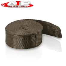 Load image into Gallery viewer, Universal for Car 2" 30FT Header Exhaust Heat Shield Insulated Wrap Tape Cover (Titanium) - Turbo Manifold Pipe Downpipe Motorcycles Trucks JDM