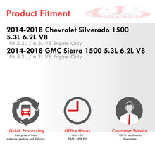 Load image into Gallery viewer, Chevrolet Silverado 1500 2014-2018 / GMC Sierra 1500 2014-2018 5.3L V8 Stainless Steel Long Tube Exhaust Header + Y-Pipe