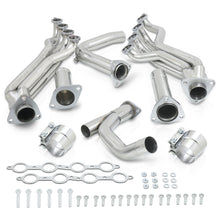Load image into Gallery viewer, Chevrolet Silverado 2007-2013 / GMC Sierra 2007-2013 4.8L 5.3L 6.0L 6.2L V8 Stainless Steel Long Tube Exhaust Header + Y-Pipe