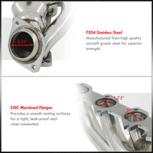 Load image into Gallery viewer, Dodge Ram 1500 5.7L V8 2009-2019 Stainless Steel Shorty Exhaust Header