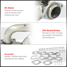 Load image into Gallery viewer, Dodge Ram 1500 5.7L V8 2009-2019 Stainless Steel Shorty Exhaust Header