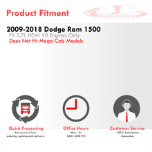 Load image into Gallery viewer, Dodge Ram 1500 5.7L V8 2009-2019 Stainless Steel Shorty Exhaust Header