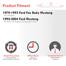 Load image into Gallery viewer, Ford Fox Body Mustang 1979-1993 / Mustang 1994-2004 (GM LS Engine Swapped Only) Stainless Steel Exhaust Header