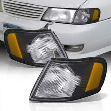 Load image into Gallery viewer, Nissan Sentra/200SX Corner Light Black Housing Amber Reflector