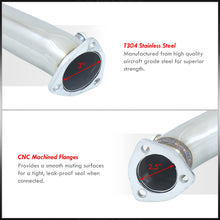 Load image into Gallery viewer, Audi A4 B5 B6 1.8L Turbo 1997-2005 / Volkswagen Passat 1.8L Turbo 1998-2005 Stainless Steel Non-Resonated Test Pipe