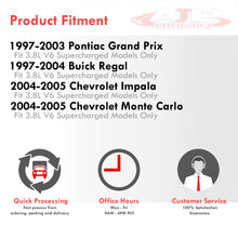 Load image into Gallery viewer, Chevrolet Impala 2004-2005 / Pontiac Grand Prix 1997-2003 3.8L V6 Supercharged Stainless Steel Exhaust Header