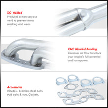 Load image into Gallery viewer, Nissan 300ZX 3.0L SOHC Non-Turbo 1984-1989 Stainless Steel Exhaust Header