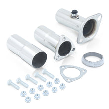 Load image into Gallery viewer, Acura Honda 2.5&quot; 3 Piece Adjustable Stainless Steel Test Pipe Polished
