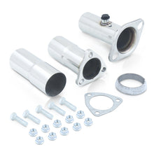 Load image into Gallery viewer, Acura Honda 2.5" 3 Piece Adjustable Stainless Steel Test Pipe Polished