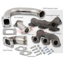 Load image into Gallery viewer, Ford Mustang 1994-1997 3.8L V6 Cast Iron Twin Turbo Manifold (2 Packages)