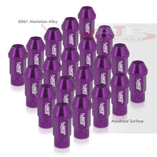Load image into Gallery viewer, JDM Sport Universal 12 x 1.25 Lug Nuts Purple (20 Pieces)