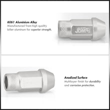 Load image into Gallery viewer, JDM Sport Universal 12 x 1.25 Lug Nuts Polished (20 Pieces)