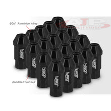 Load image into Gallery viewer, JDM Sport Universal 12 x 1.50 Lug Nuts Black (20 Pieces)