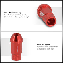 Load image into Gallery viewer, JDM Sport Universal 12 x 1.50 Lug Nuts Red (20 Pieces)