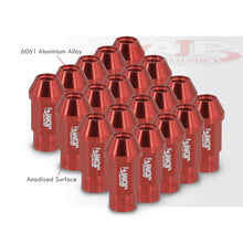 Load image into Gallery viewer, JDM Sport Universal 12 x 1.50 Lug Nuts Red (20 Pieces)