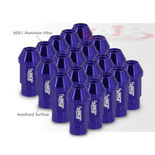 Load image into Gallery viewer, JDM Sport Universal 12 x 1.50 Lug Nuts Blue (20 Pieces)