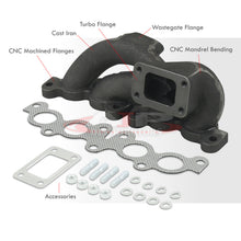 Load image into Gallery viewer, Toyota Celica 1988-1999 / MR2 1990-1995 3SGTE 2.0L 5SFE 2.2L T3/T4 Cast Iron Turbo Manifold (35mm/38mm Wastegate Flange)
