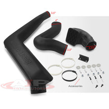 Load image into Gallery viewer, Toyota Land Cruiser 1998-2007 Off-Road Cold Air Snorkel Intake System Black