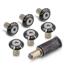 Load image into Gallery viewer, JDM Sport Fender Washer M6 Rivet Type Fastners Black (6 Piece Per Pack)