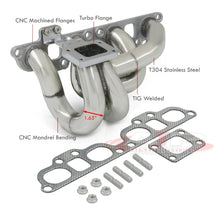Load image into Gallery viewer, Nissan 240SX 1989-1998 SR20DET T25/T28 Bottom Mount Stainless Steel Turbo Manifold (No Wastegate Flange)