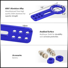 Load image into Gallery viewer, JDM Sport Universal Front Tow Hook Kit Gen 1 Blue