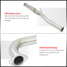 Load image into Gallery viewer, Acura Integra GSR Hatchback 1994-2001 N1 Style Stainless Steel Catback Exhaust System Burnt Tip (Piping: 2.5" / 65mm | Tip: 4.5")