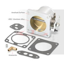 Load image into Gallery viewer, Ford Mustang 86-93 GT LX Cobra 5.0L V8 75mm Throttle Body Chrome