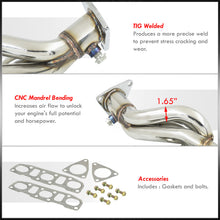 Load image into Gallery viewer, Nissan 350Z VQ35HR 2007-2008 / 370Z VQ37VHR 2009-2020 / Infiniti G37 VQ37VHR 2008-2013 Stainless Steel Exhaust Header